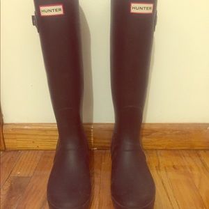 Hunter rain boots